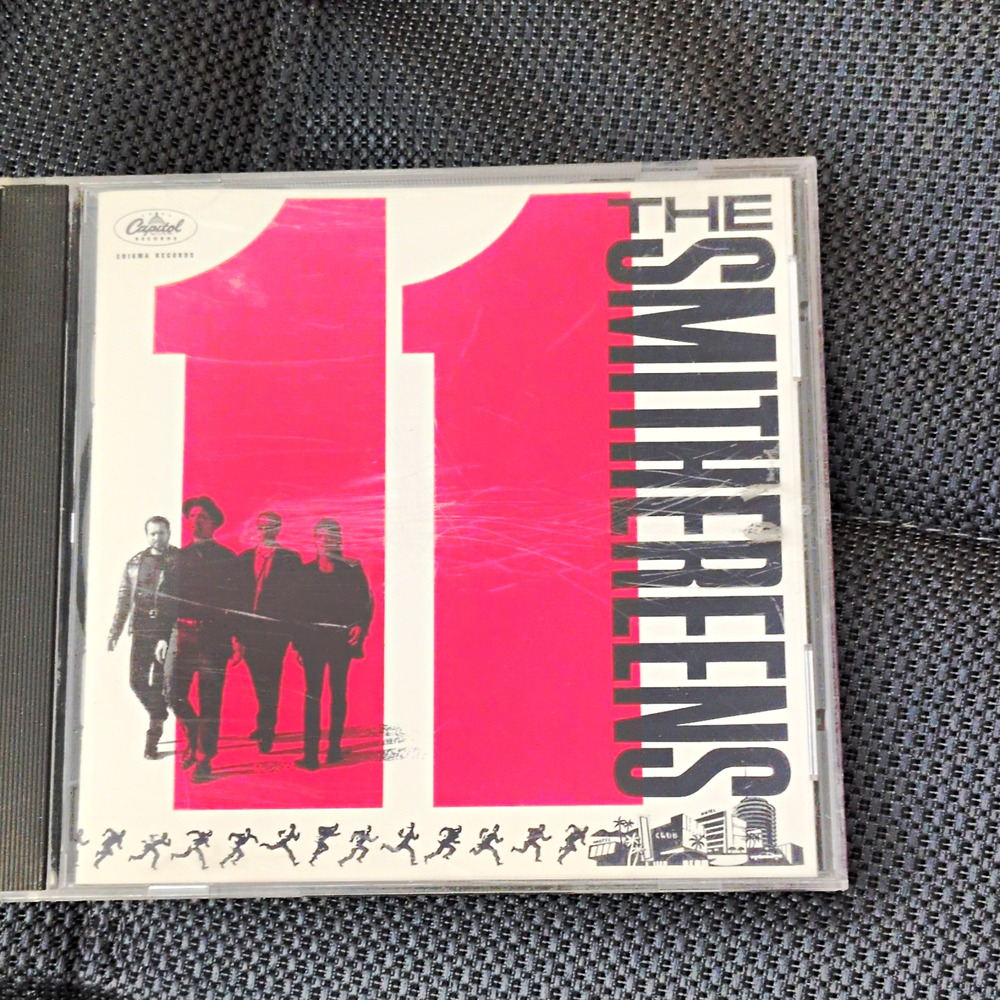 The Smithereens: 11 CD (1989) Capitol Records Rock Album Jewel Case Red/White